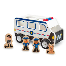 Woodlets Large Police Truck  - R Exclusive
