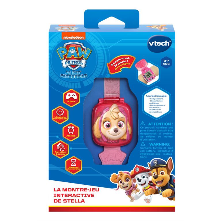 VTech PAW Patrol Learning Pup Watch - Skye - French Edition