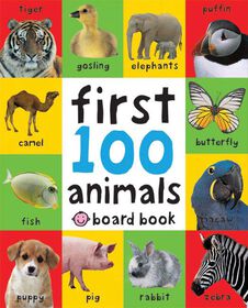 First 100 Animals - Édition anglaise