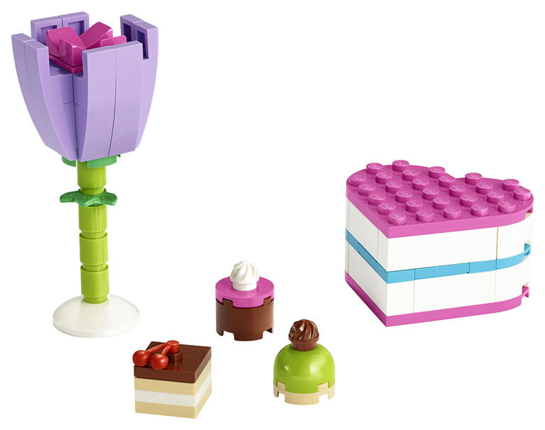 LEGO Friends La boîte de chocolats et une fleur 30411