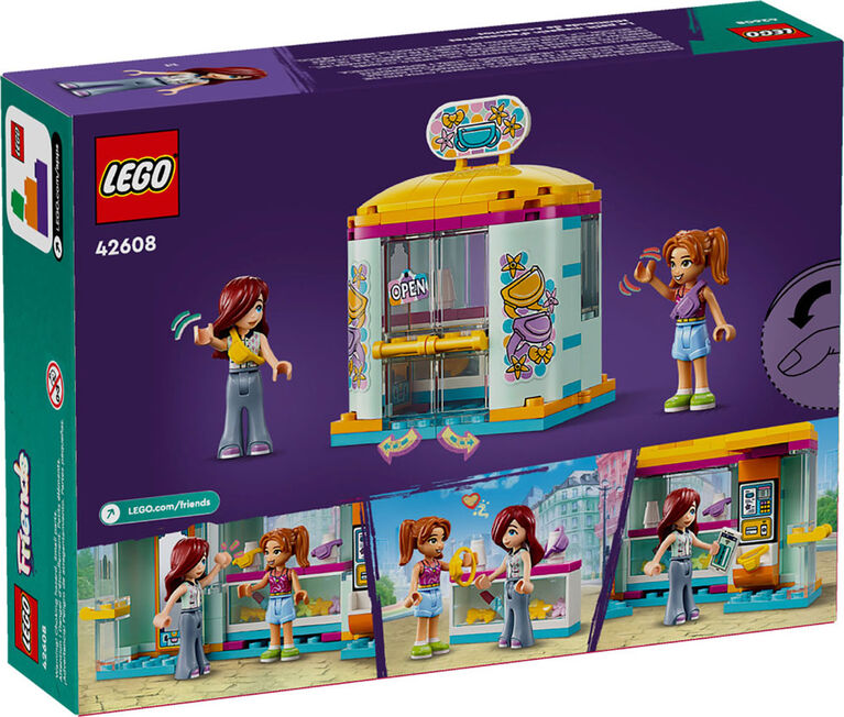 Jouet LEGO Friends Le petit magasin d'accessoires 42608