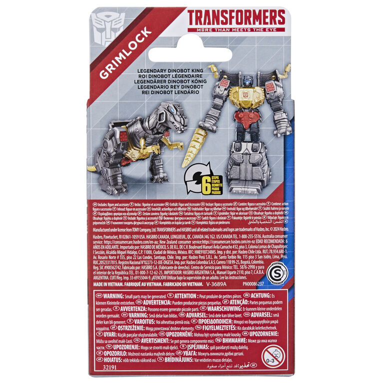 Transformers Authentics Bravo Grimlock Action Figure
