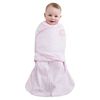 Turbulette avec couverture d'emmaillotement Halo SleepSack Coton - Diamant Rose (Petit)