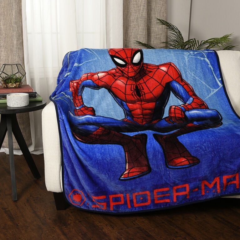 Spider-Man Kids Fleece Throw Blanket (50x60")