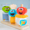 Mix & Match Sesame Street Friends Wooden Stacking Toy