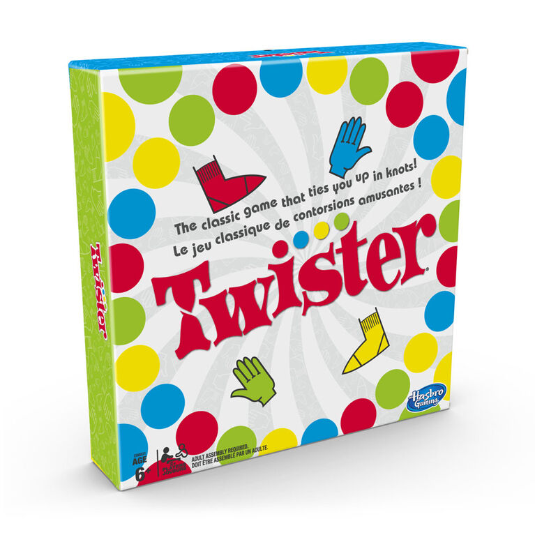 Hasbro Gaming - Jeu Twister - les motifs peuvent varier