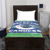 NHL Luxury Velour Blanket - Vancouver Canucks