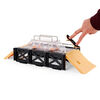 Tech Deck, Play and Display, Coffret rampe transformable et mallette de transport avec fingerboard exclusif