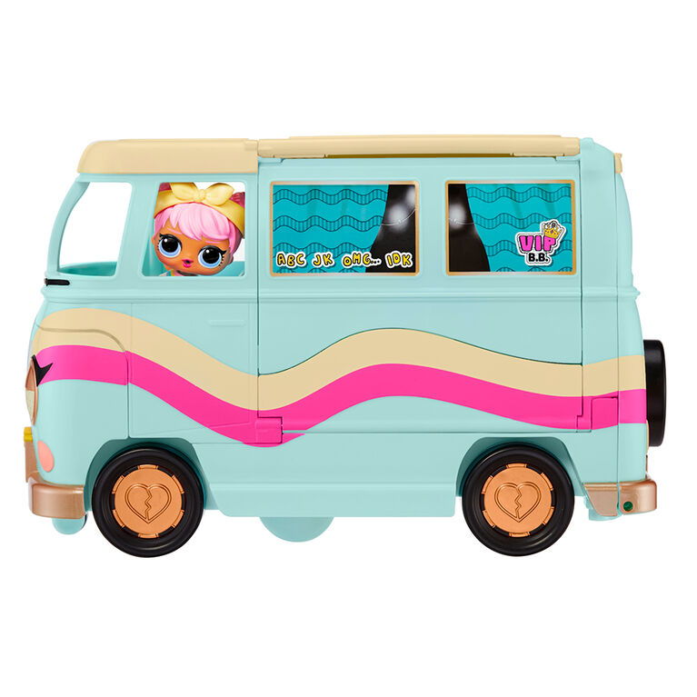 LOL Surprise 5N1 Grill and Groove Camper FullyFurnished Playset with