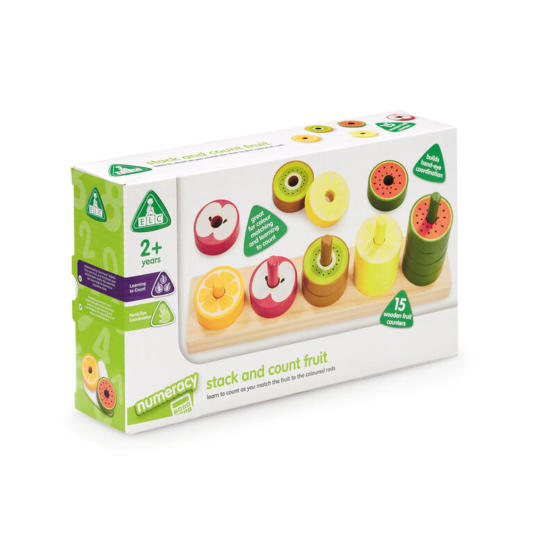 Early Learning Centre Stack And Count Fruit - Édition anglaise - Notre exclusivité