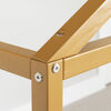 Sweedi Twin Wooden House Bed Frame Ochre