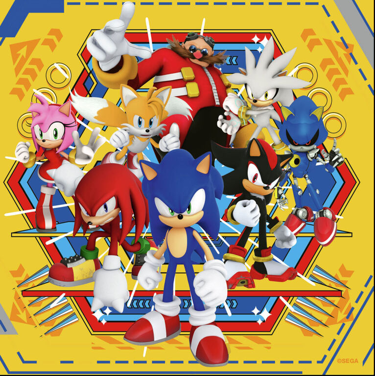 Ravensburger - Sonic the Hedgehog 3x49 puzzle