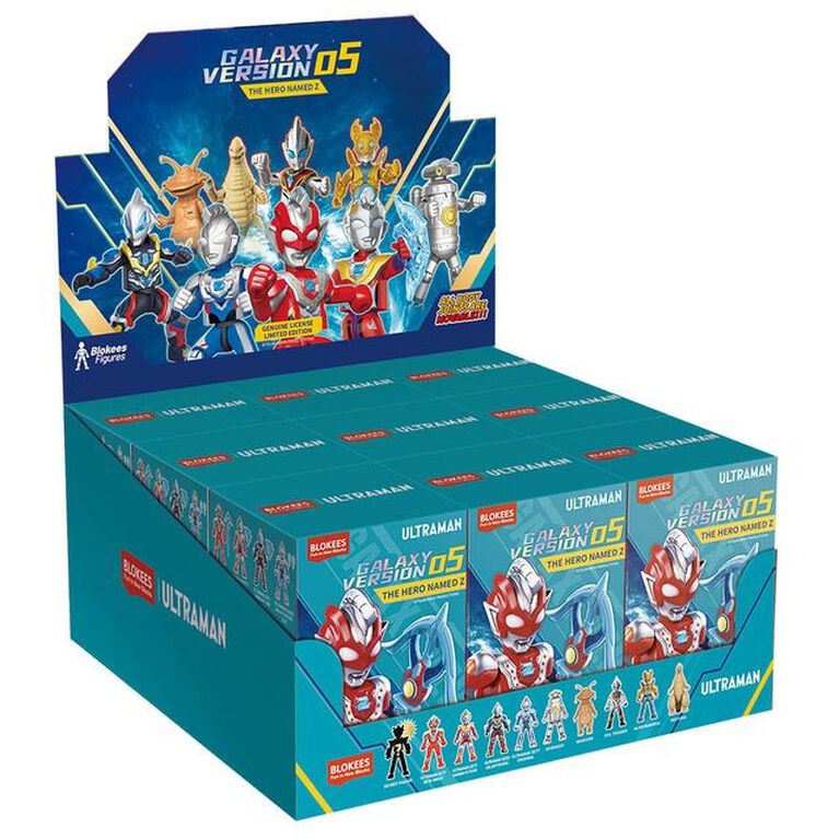 Blokees Ultraman- Galaxy Version 9PC PDQ Wave 5 - English Edition
