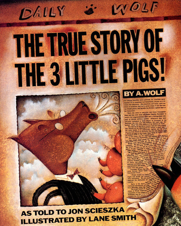 The True Story of the Three Little Pigs - English Edition