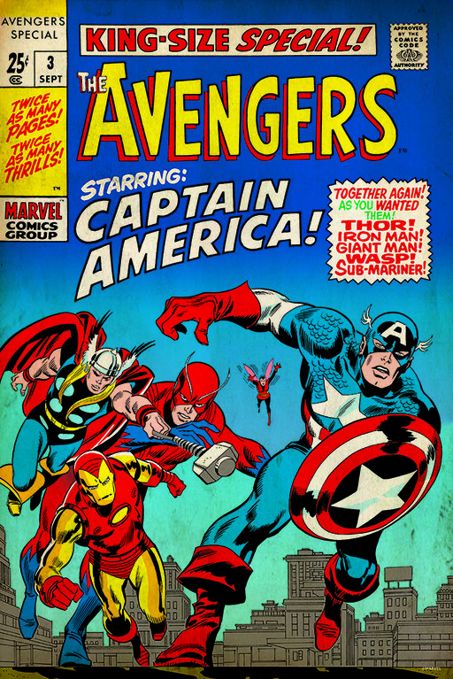 Marvel Comics: Avengers 3D Puzzle