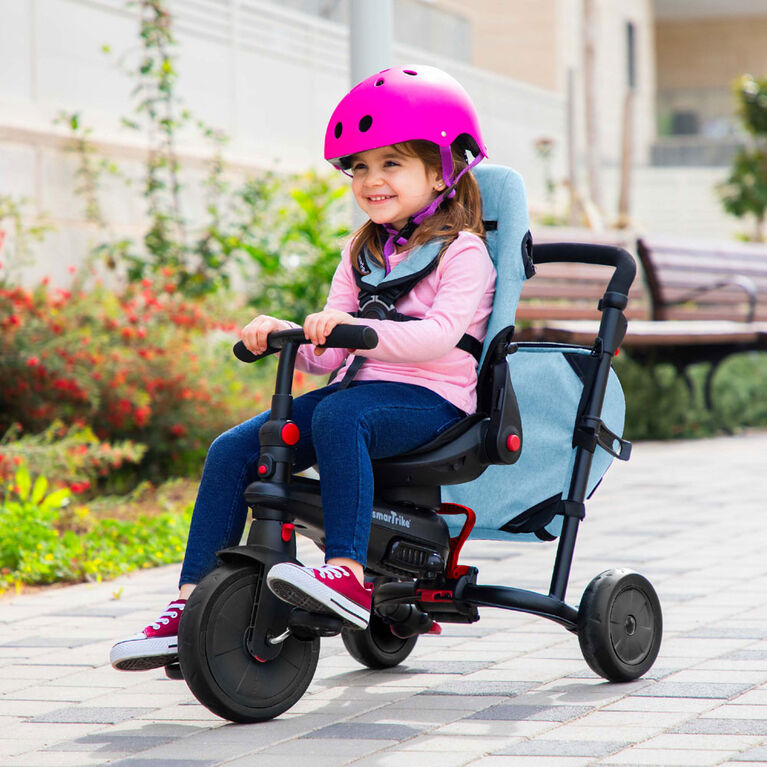 smarTrike STR7 - 7 Stage Folding Stroller Certified Luxury Baby Trike - Denim - Toys R Us Exclusive