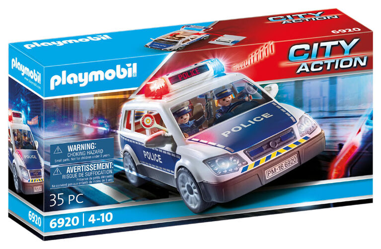 Playmobil - Voiture de policiers avec gyrophare et sirene