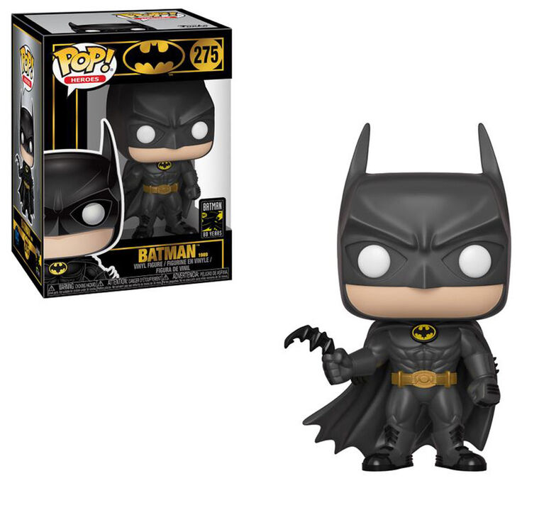 Figurine en vinyle Batman (1989) de Batman 80th par Funko POP!.