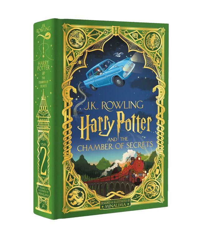 Harry Potter and the Chamber of Secrets: MinaLima Edition - Édition anglaise