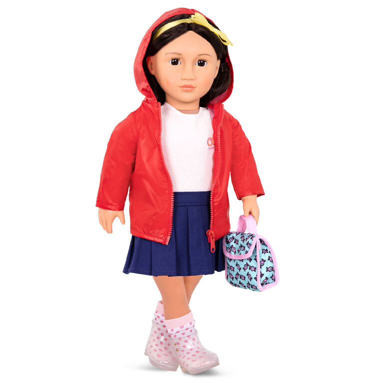 Our Generation, Rainy Recess, Rainy Day School Outfit for 18-inch Dolls