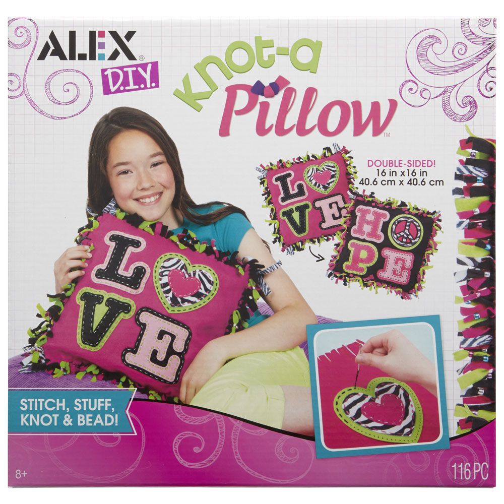Giant knot pillow online
