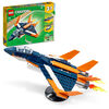 LEGO Creator 3-en-1 L'avion supersonique 31126 Ensemble de construction (215 pièces)