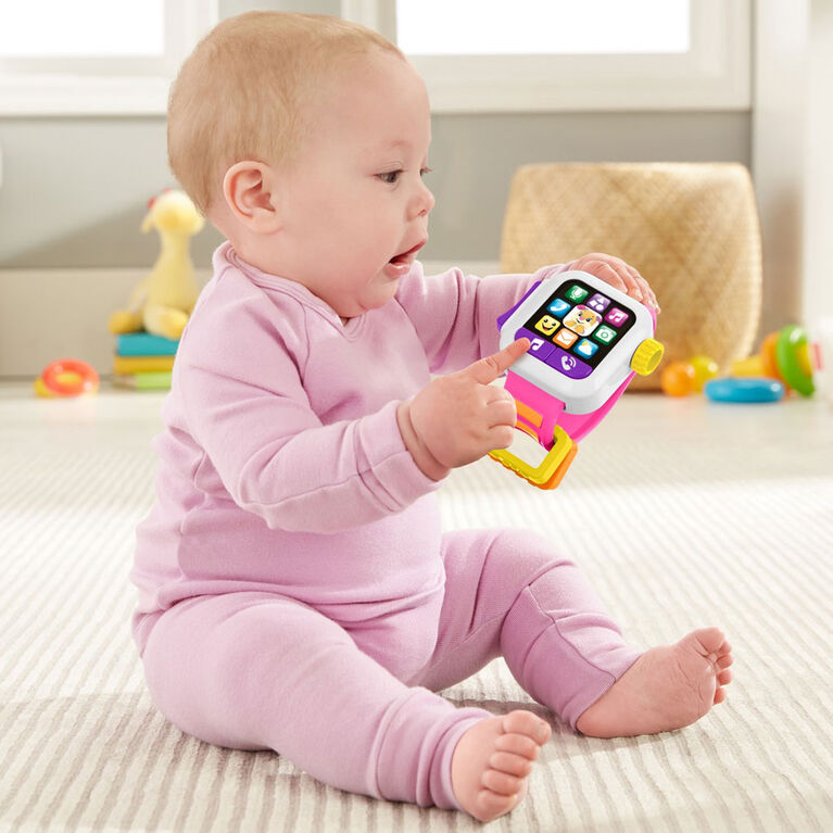 Fisher-Price - Rires et Éveil - Montre intelligente d'apprentissage - Édition anglaise