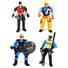 Force de Sauvetage Ensemble de Jeu Figurines d'Équipes. - Notre Exclusivité