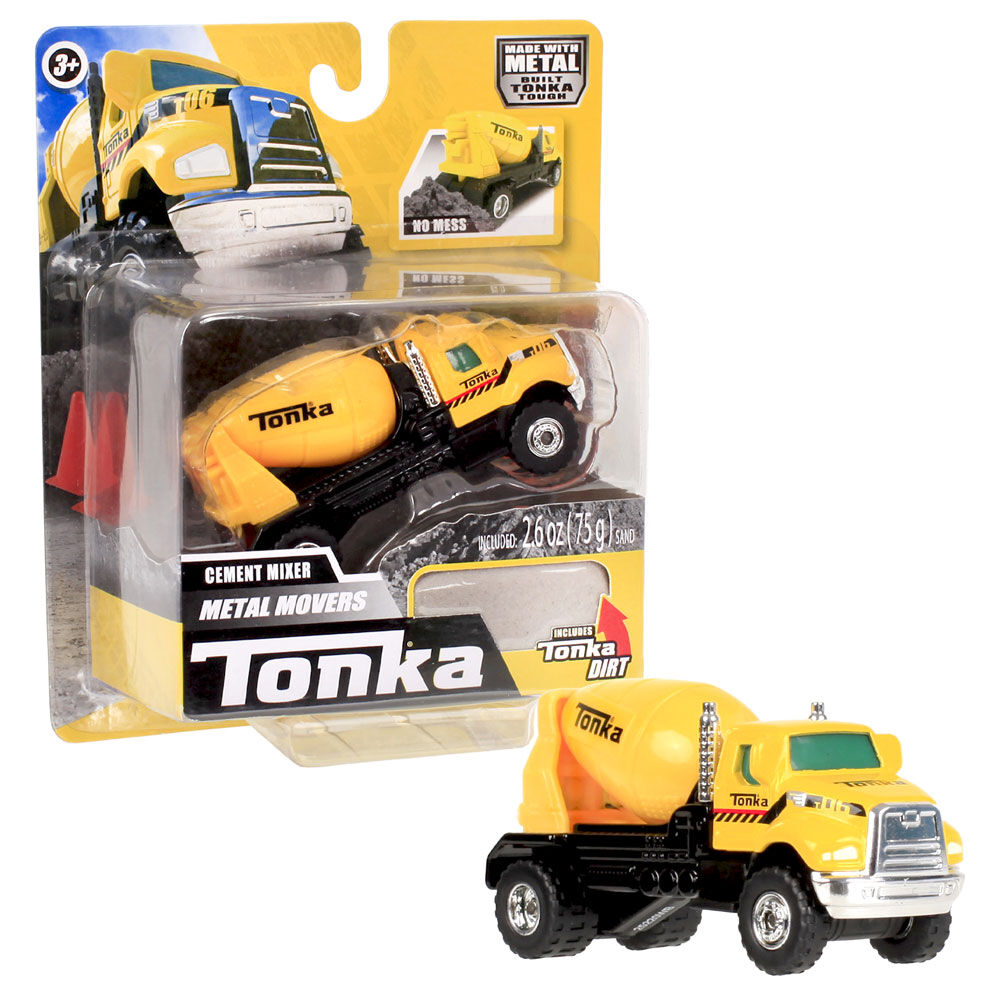 Tonka Metal Movers Single Pack Cement Mixer