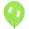 12" Latex Balloons, 10 pieces - Lime Green