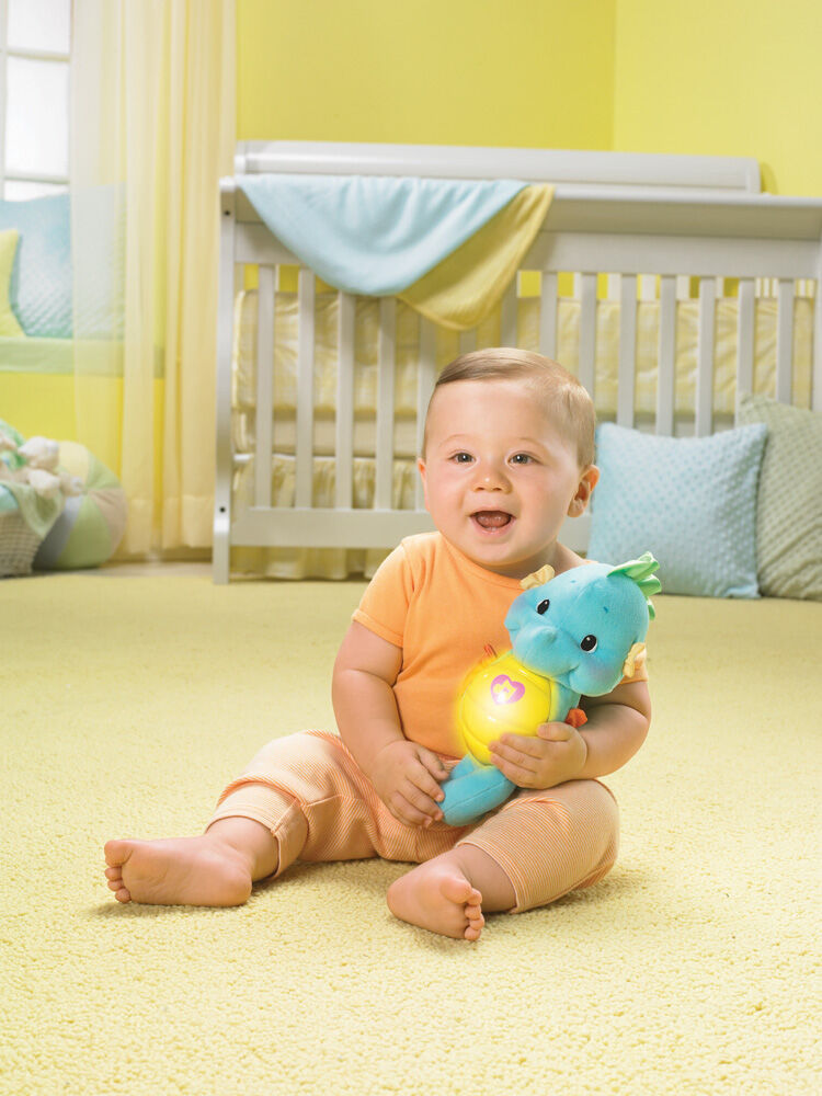 seahorse sleeping toy