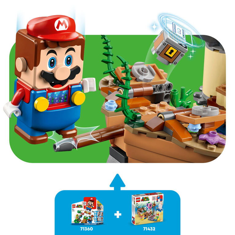 LEGO Super Mario Ensemble d'extension Aventure dans l'épave engloutie avec Dorrie
