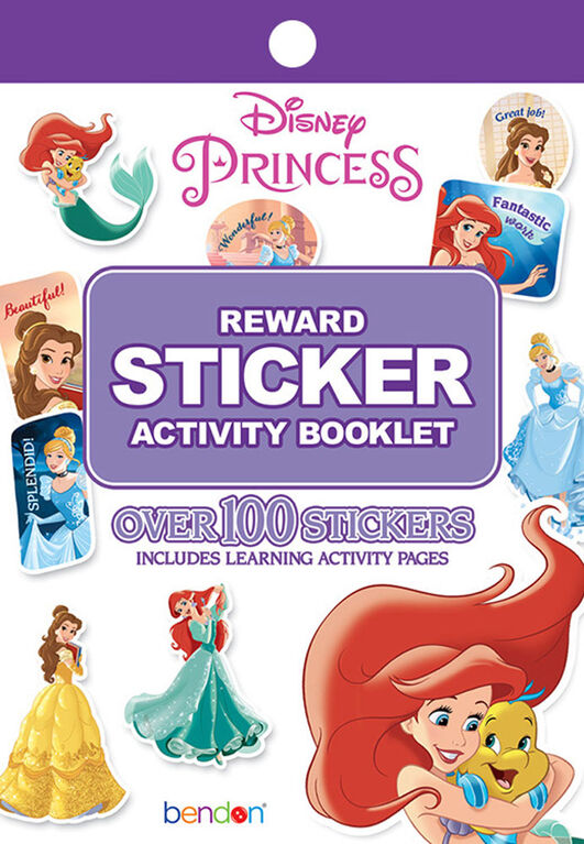 Disney Princess Reward Stickers - English Edition