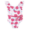 Gerber - Baby & Toddler Summer Blossom One-Piece Swimsuit With Ruffle - 4T