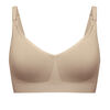 Body Silk Seamless Nursing Bra - Butterscotch, Extra Small