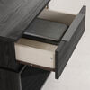 Hourra 1-Drawer Nightstand Gray Oak