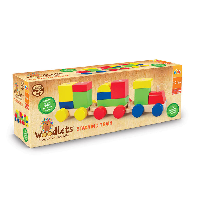 Woodlets Stacking Train - R Exclusive