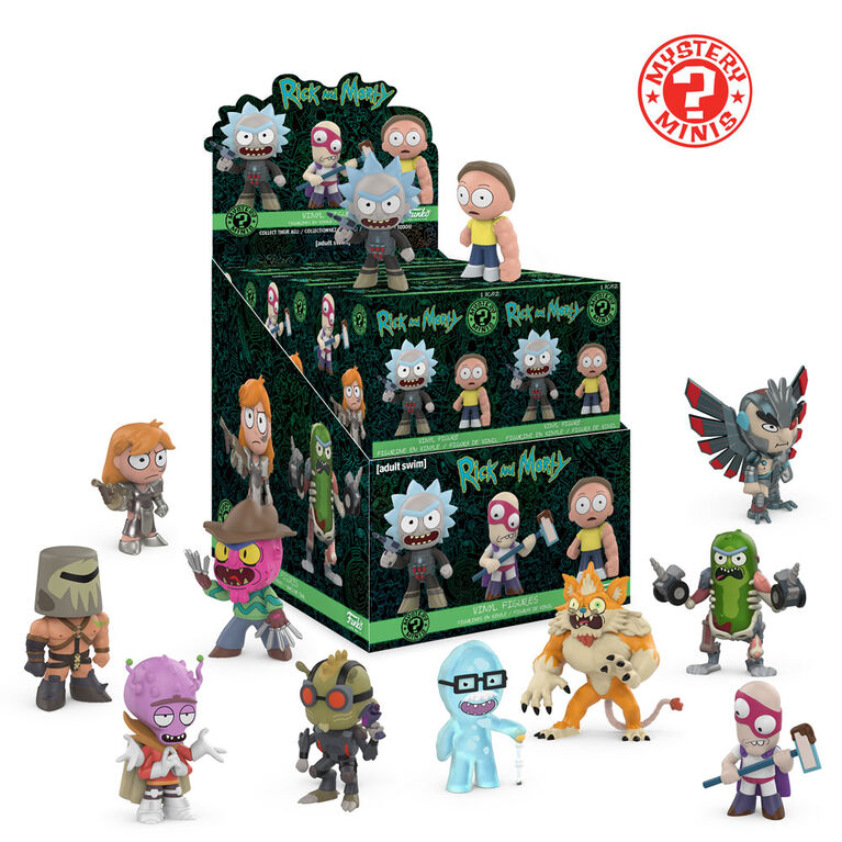 Funko Mystery Minis Rick or Morty