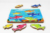 Baby Shark Chunky Wood Sound Puzzle - English Edition