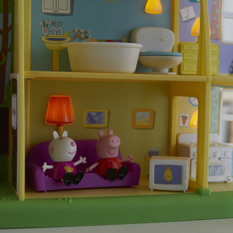 Peppa Pig Peppa's Adventures Maison Jour et nuit de Peppa