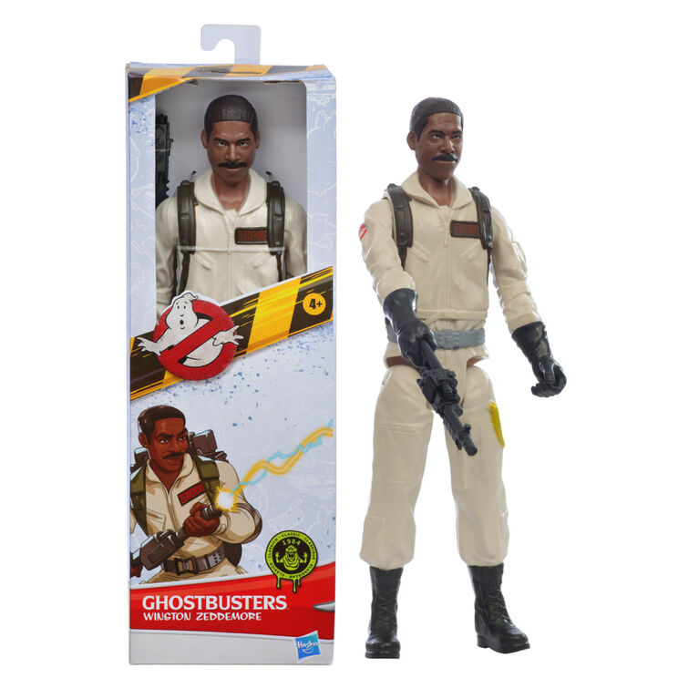 Ghostbusters Winston Zeddemore Toy 12-Inch-Scale Classic 1984 Ghostbusters Action Figure