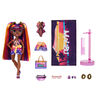 Rainbow High Pacific Coast Phaedra Westward : Poupée-mannequin coucher de soleil (violette)