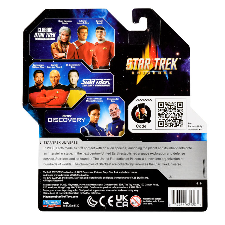 Star Trek 5" Univers Figurine - Commandant Saru (Star Trek Découverte)