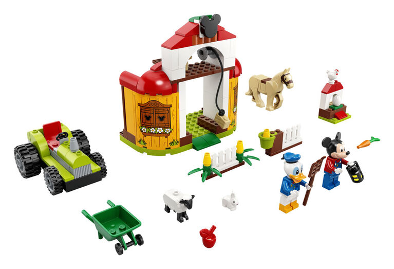 LEGO Mickey and Friends La ferme de Mickey Mouse et Donald Duck 10775 (118 pièces)