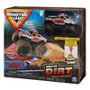 Monster Jam, Coffret débutant Monster Dirt Zombie, avec 226 g (8 oz) de Monster Dirt et un monster truck Monster Jam officiel en métal moulé à l'échelle 1:64