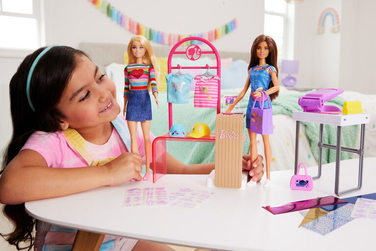 Guide des réserves naturelles du coffret de jeu Barbie Fashionistas