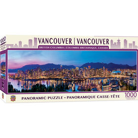 Masterpieces Puzzle Company Blakeway Panoramas - Vancouver casse-tête de 1000 pièces panoramique