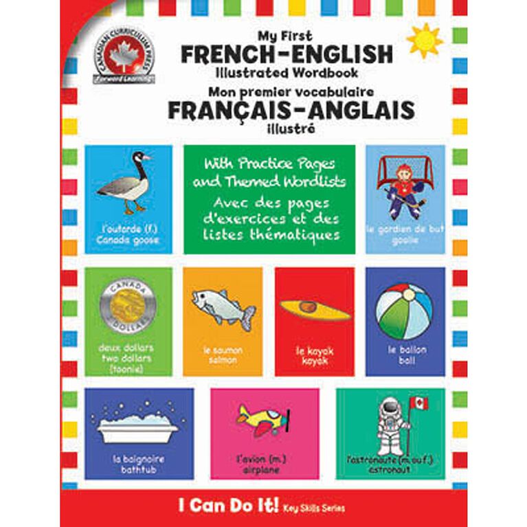 My First French-English Illustrated Wordbook