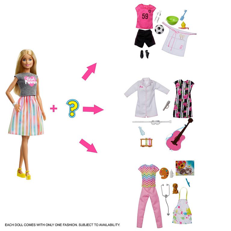 Barbie Doll And Surpise Accessories Toys R Us Canada