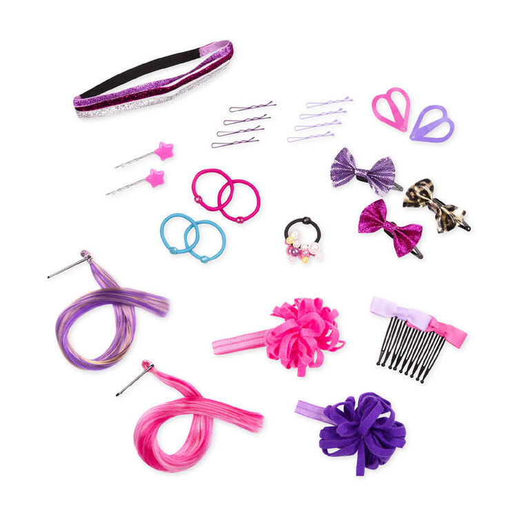 Our Generation, Rock N' Sweet Hair Accessory Set for 18-inch Dolls